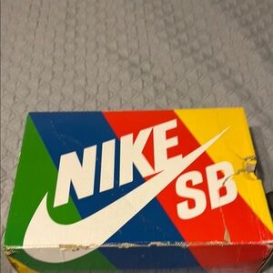 Nike SB Multicolor Shoe Box